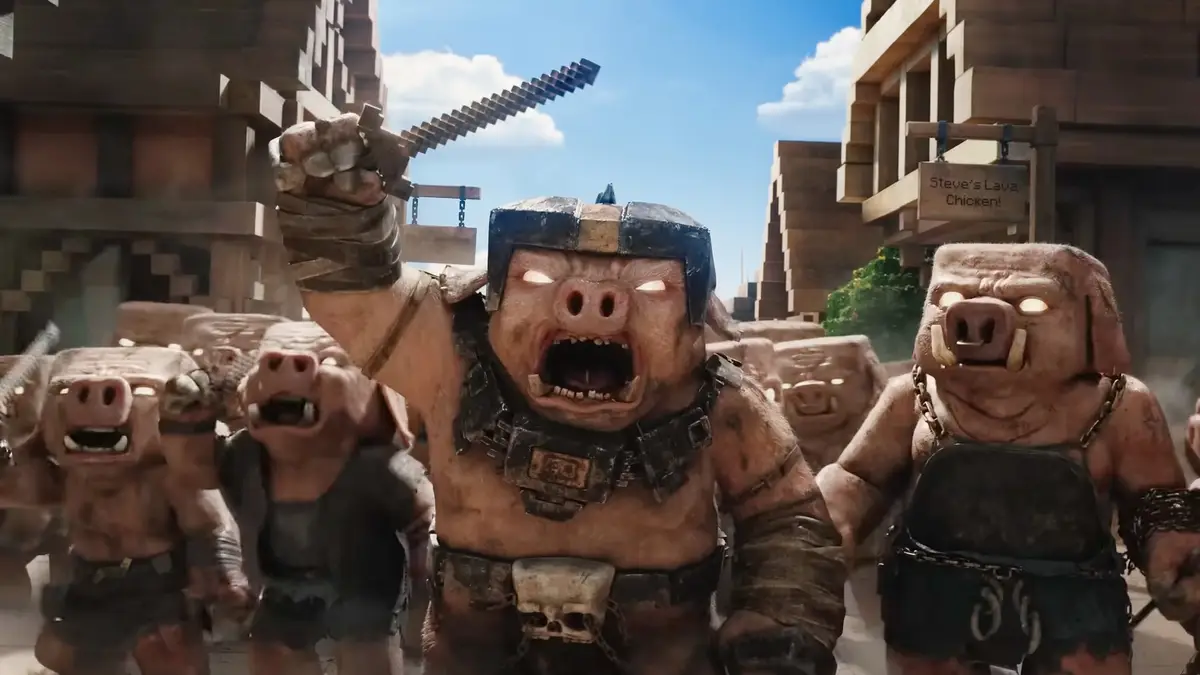 ماینکرفت سینما آمریکا Minecraft