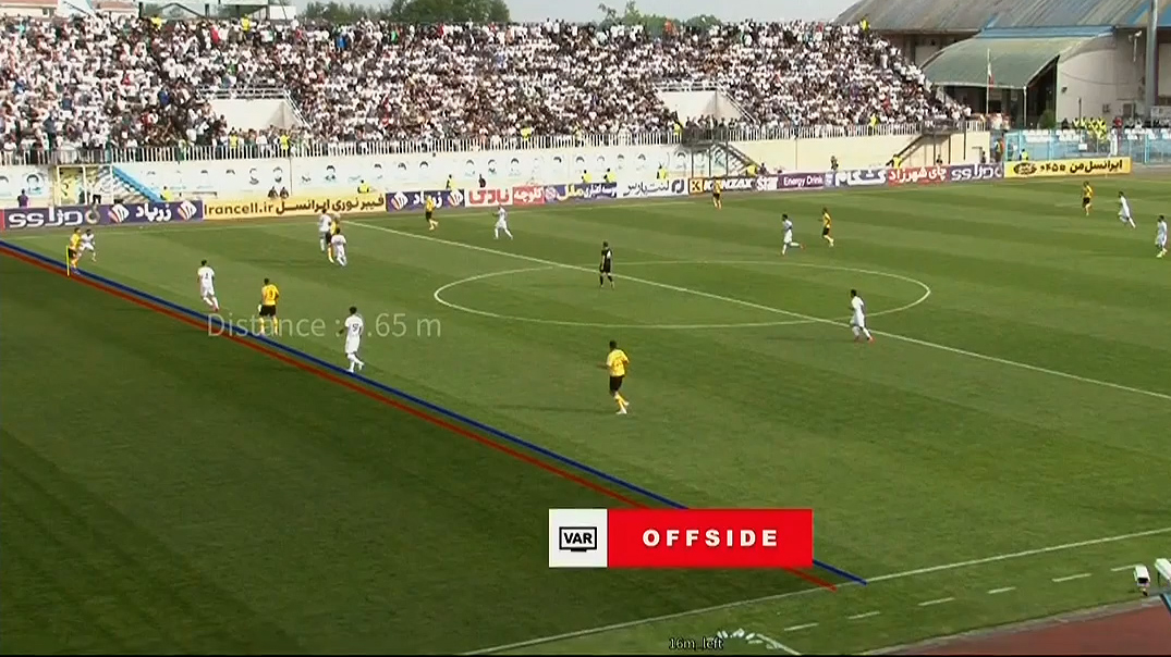 رد گل سپاهان به ملوان توسط VAR