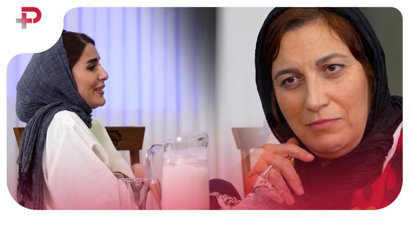 مسخره کردن فلامک جنیدی توسط رها خدایاری در شام ایرانی 