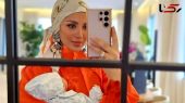 جذابیت مینا مختاری، زن مدل بهرام رادان در عکس جدیدش! 