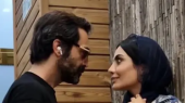 فیلم حرکات عجیب و منشوری رضا اخلاقی راد با صحرا اسدالهی در مراسم اکران «پاکول» 