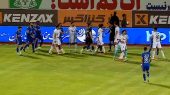 درگیری بازیکنان ملوان و استقلال در فینال جام حذفی 