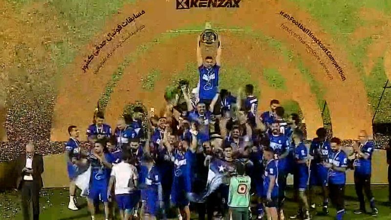 جشن قهرمانی استقلال در جام حذفی ایران 