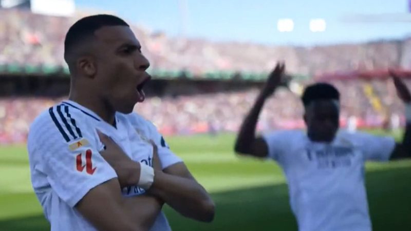 دبل امباپه؛ گل دوم رئال مادرید به بارسلونا