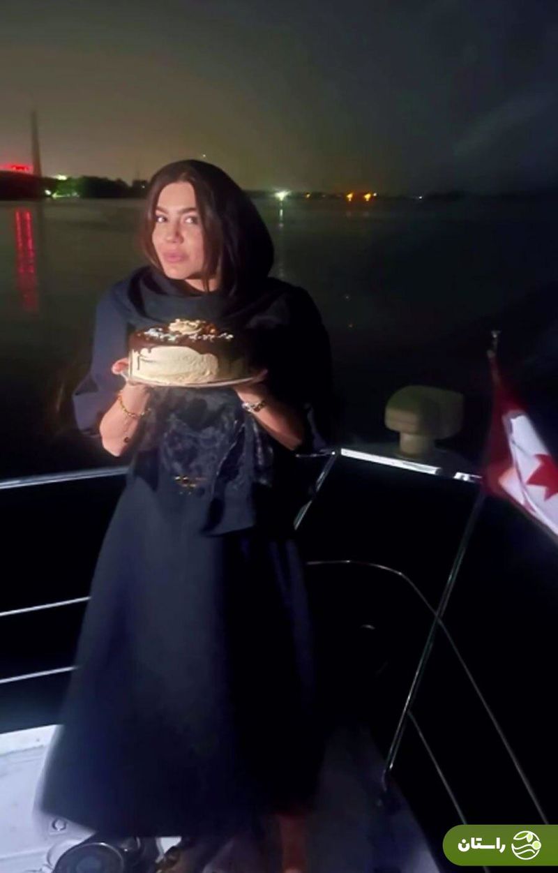 تصاویر | جشن تولد ۳۶ سالگی آزاده زارعی بازیگر نقش باران در سریال «آوای باران» کنار آبشار نیاگارا