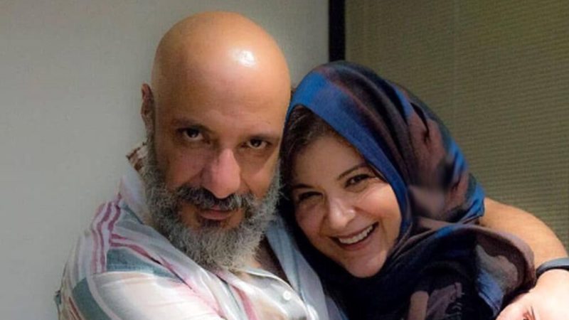 حضور امیر جعفری، همسر همای پایتخت در عروسی دختر امیر قلعه نویی+عکس