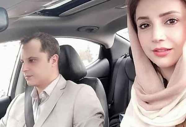 شبنم قلی خانی و رضا همسرش
