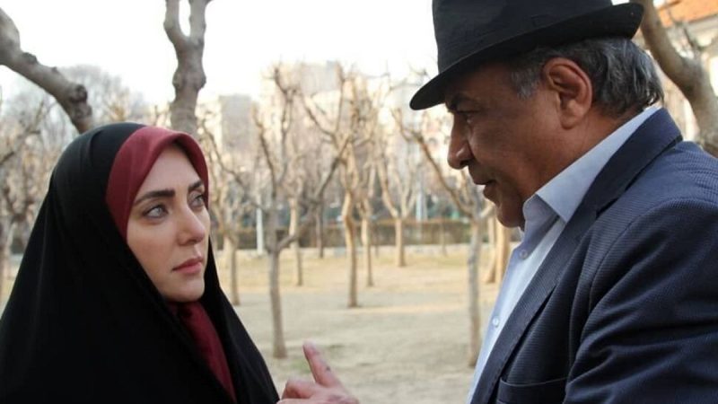 تیپ خانم دکتری مریم موسویان بازیگر سریال آتش سرد 