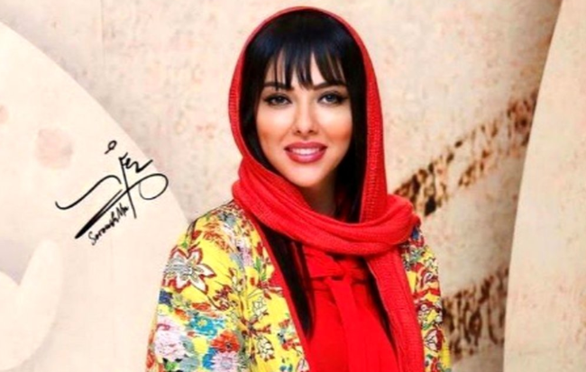 عکس؛ سفر در زمان؛ سلفی «لیلا اوتادی» و «احمد مهرانفر» در پشت صحنۀ یک فیلم؛ سال 1397