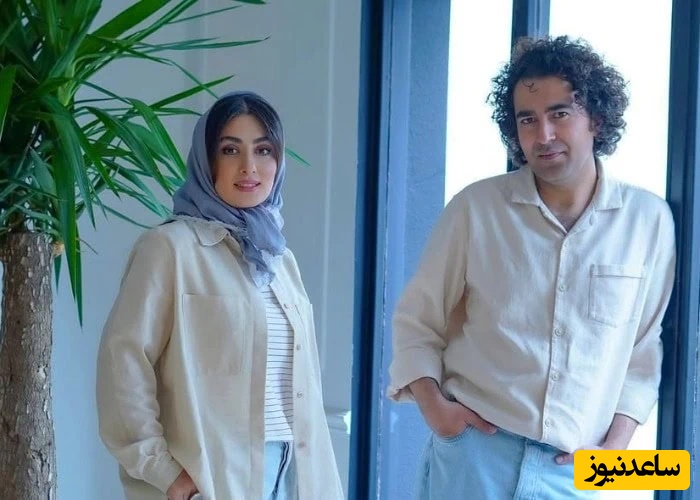 الهام طهموری در نقش وارش در کنار همسرش