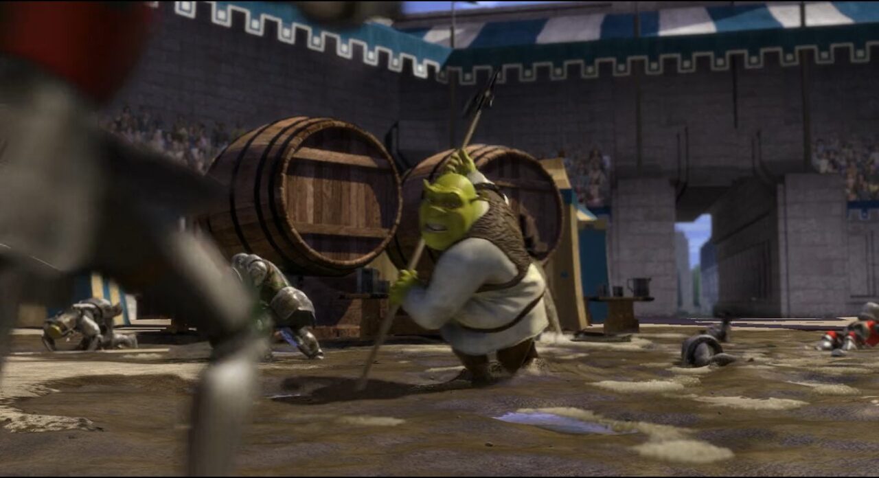 ۱۰ اشتباه انیمیشن Shrek 1 که متوجه‌شان نشدید - گیمفا
