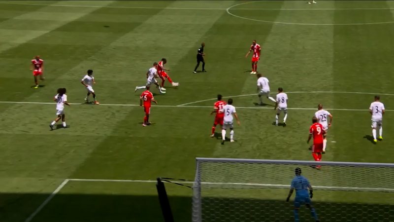 گل ششم بایرن مونیخ به اوکلندسیتی (دبل مایکل اولیسه)