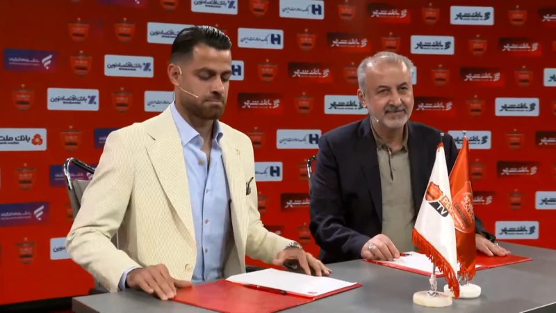 مرتضی پورعلی‌گنجی دو ساله با پرسپولیس تمدید کرد 