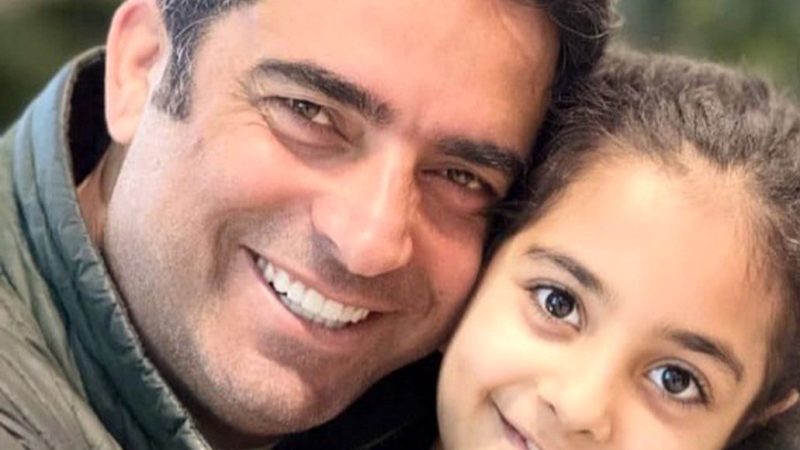 عکس/  کیک تولد دوطبقه و شاهانه سوفیا دختر یکتا ناصر و منوچهر هادی در خانه پدرش