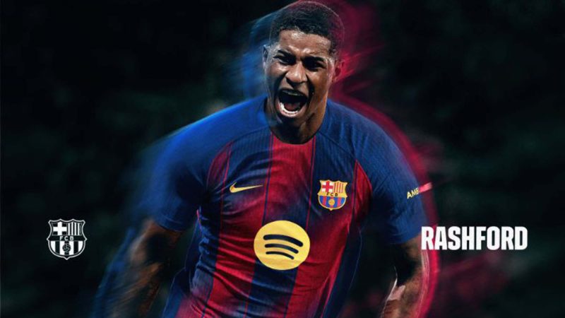 رسمی: رشفورد به بارسلونا قرضی پیوست