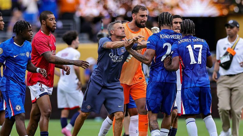 خشم دردسرساز انریکه؛ احتمال محرومیت سنگین از سوی فیفا