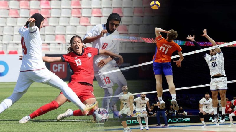 رویدادهای مهم ورزشی چهارشنبه ۲۵ تیرماه | نبرد بانوان ایران