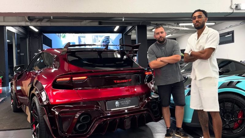 اوبامیانگ پشت فرمان فراری لاکچری منصوری!