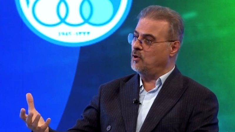 نظری جویباری: نمی گویم آقای ساپینتو عصبی است می گویم ایشان خیلی پرشور است 