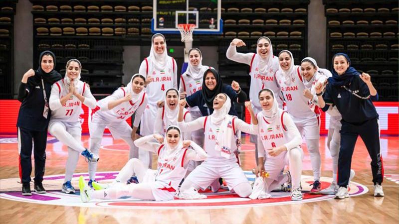 درخشش آرام اما امیدوارکننده؛ بسکتبال زنان ایران در مسیر صعود به سطح A