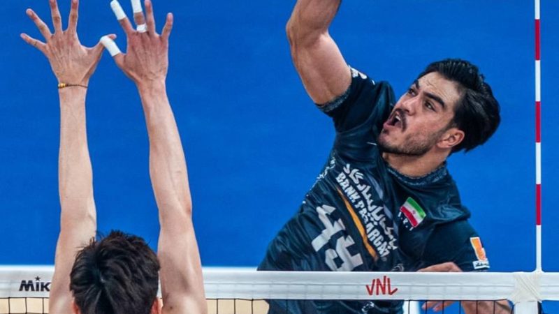 تمجید صفحه رسمی لیگ ملت‌های والیبال از ایران