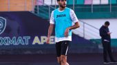 محمد مهدی زارع در تمرینات اخمت گروژنی حاضر شد