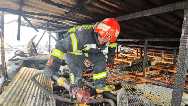 ماجرای آتش‌سوزی در خانه‌های ویلایی رشت + جزئیات