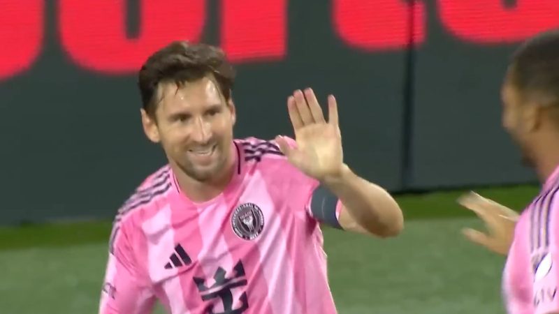 خلاصه بازی اینتر میامی  ۵ – نیویورک ردبول ۱ ( دبل مسی )