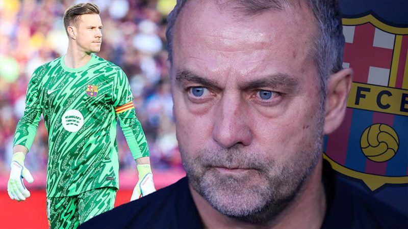 حرف آخر هانسی فلیک: تراشتگن دیگر جایی در بارسا ندارد