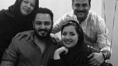 عکس| رونمایی حسین یاری از خانواده کم جمعیتش/ میدانستید حسین یاری پدربزرگ شده است؟