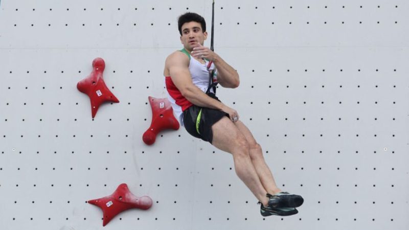 سنگ‌نورد ایرانی در رتبه پنجم جام جهانی ایستاد