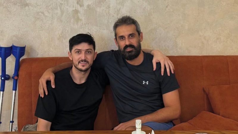 دیدار سعید معروف و سردار آزمون در دبی