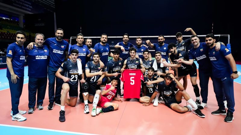 پیروزی راحت والیبال زیر 19 سال ایران در قهرمانی جهان