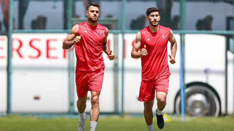 برنامه تمرینی فشرده و نفسگیر سرخ ها در ارزروم