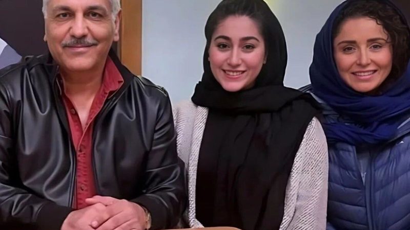 عکس/ ژاله صامتی و دخترش در پشت صحنه یک تئاتر 