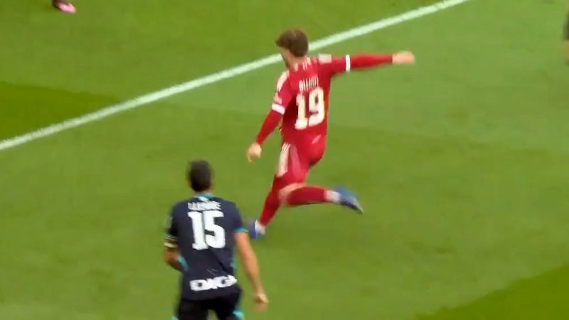 گل چهارم لیورپول به اتلتیک بیلبائو (هاروی الیوت)