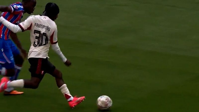 گل دوم لیورپول به کریستال پالاس (جرمی فریمپونگ)