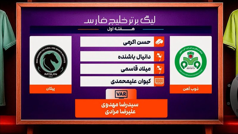 ذوب آهن – پیکان (کارشناسی داوری) 