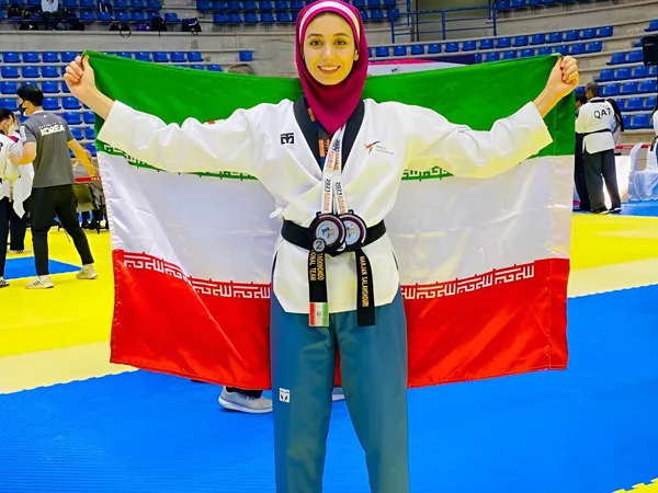 سیر تا پیاز زندگی شخصی مرجان سلحشوری تکواندوکار تیم‌ملی+ عکس‌های خصوصی در مراسم ازدواجش 