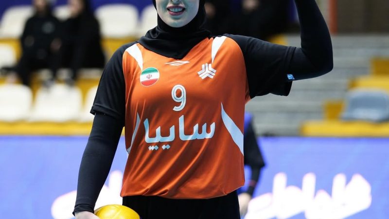 عکس/ تصویری خاص از ندا چملانیان همسر والیبالیست و زیبای دانیال اسماعیلی‌فر