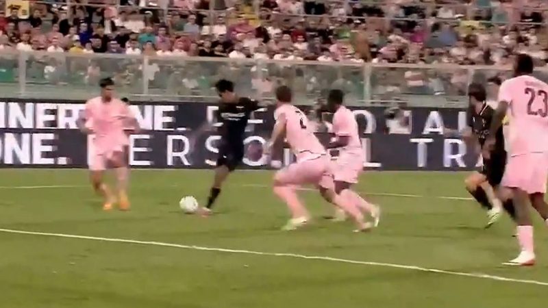 گل دوم منچسترسیتی به پالرمو (تیجانی ریندرز)