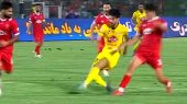 گل اول فجر به پرسپولیس (حسین شهابی) 