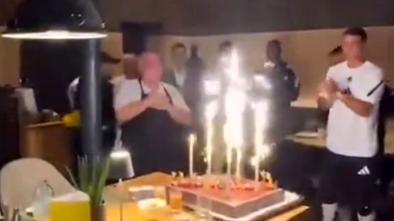 سورپرایز کریس رونالدو برای جشن تولد آشپز باشگاه النصر
