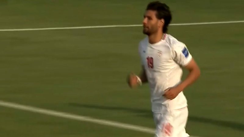 گل اول ایران به افغانستان مجید علیاری 