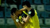 گل اول سپاهان به ملوان توسط آریا یوسفی 