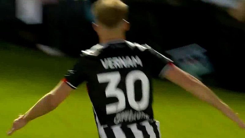 گل اول گریمسبی به منچستریونایتد ورنام