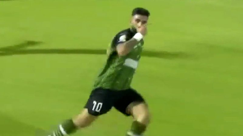 گل سوم خیبر به مس علی شجاعی