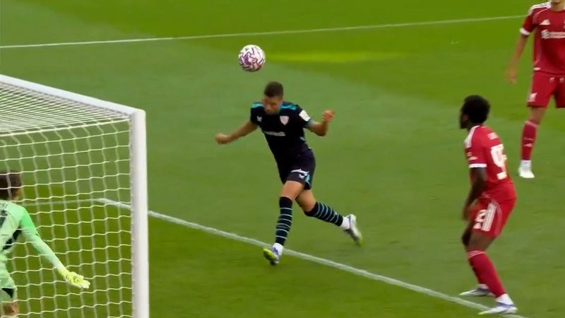 گل اول اتلتیک بیلبائو به لیورپول (گوروزتا)