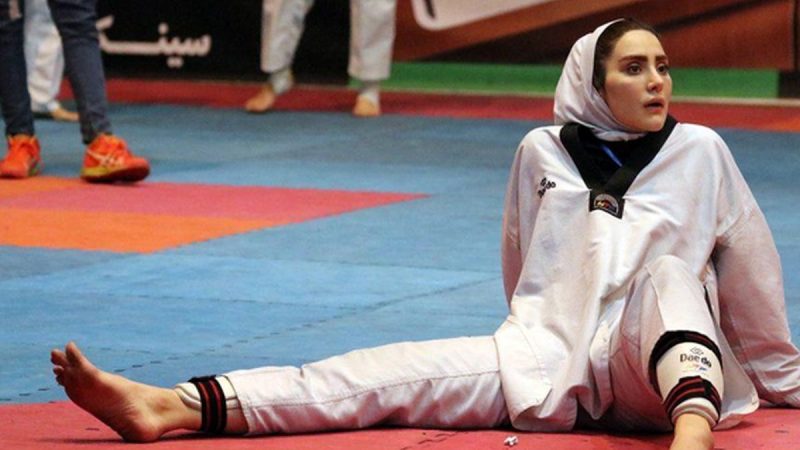 عکس‌های شخصی شهربانو دامغانی نژاد ملی‌پوش دلبر و قد بلند تکواندو زنان 