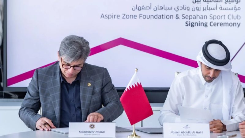 توافق‌نامه همکاری سپاهان و اسپایر زون تمدید شد